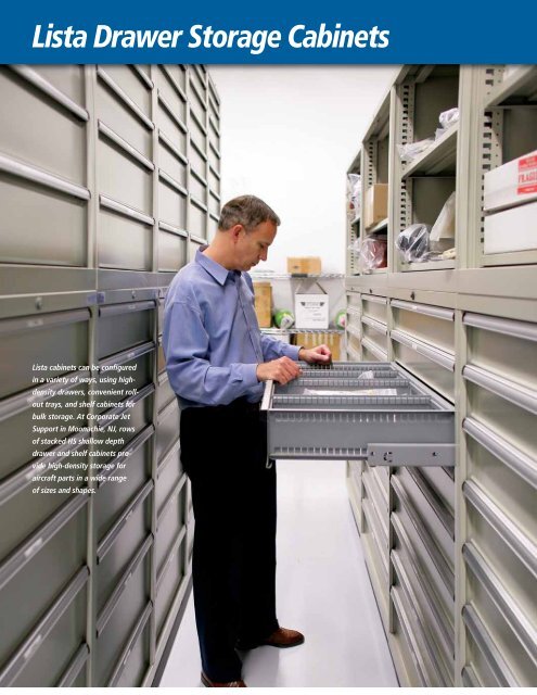 Storage Cabinet with 132 Preconfigured Storage Bins