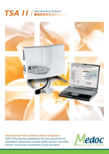 TSA II NeuroSensory Analyzer - VISTA-Medical Medizintechnik