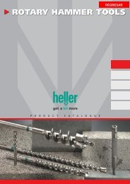 Heller SDS-Plus 40mm x 250mm Flat Spade Chisel Bit High Quality German Made SDS+