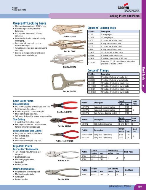 C-Clamps Safety Tomahawks - Metroplex Service Welding Supply