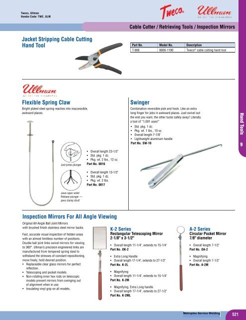 C-Clamps Safety Tomahawks - Metroplex Service Welding Supply