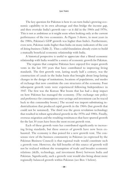 Pakistan-India Trade: