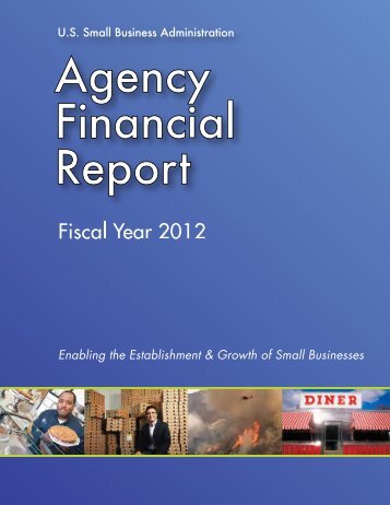 Agency Financial Report FY 2012.pdf - SBA