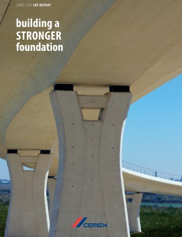 building a STRONGER foundation - Cemex