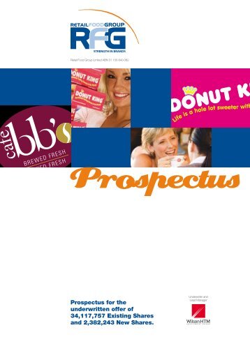 Retail Food Group Prospectus - FTP Directory Listing