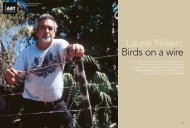 Laurie Nilsen: Birds on a wire - Australian Art Collector