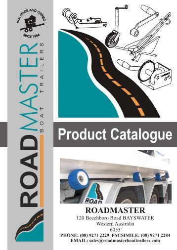 Product Catalogue - Roadmaster Boat Trailers