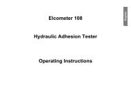 Elcometer 108 Hydraulic Adhesion Tester