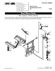 Dual Wheel Dolly - OTC