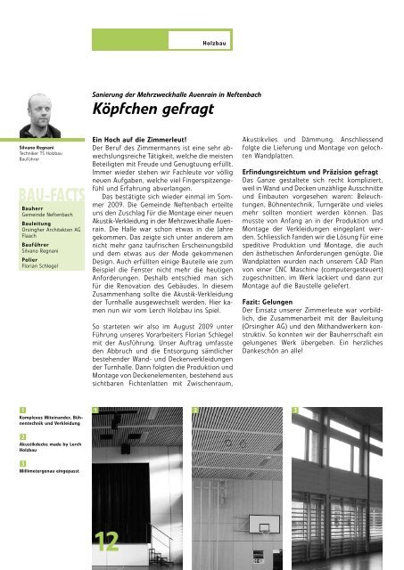 Spektrum - Lerch AG Bauunternehmung