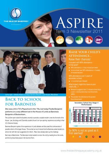 Term 3 Newsletter 2011 - The Isle of Sheppey Academy