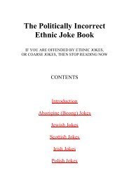 The Politically Incorrect Ethnic Joke Book