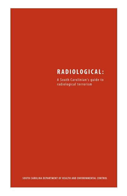 RADIOLOGICAL: - Department of Health and Environmental Control