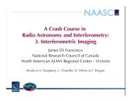 A Crash Course in Radio Astronomy and Interferometry: 3 ... - NRAO