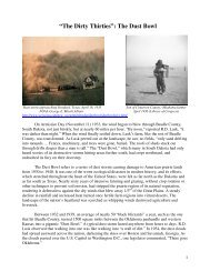“The Dirty Thirties”: The Dust Bowl - Teach American History