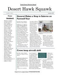 Desert Hawk Squawk - Arizona National Guard