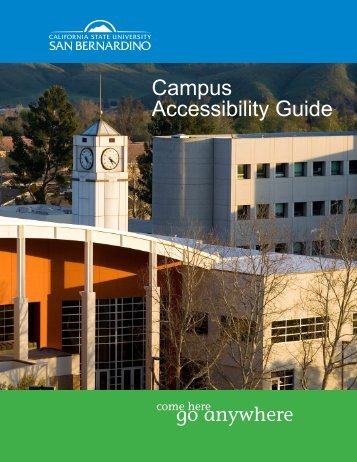 Accessibility Guide - California State University, San Bernardino