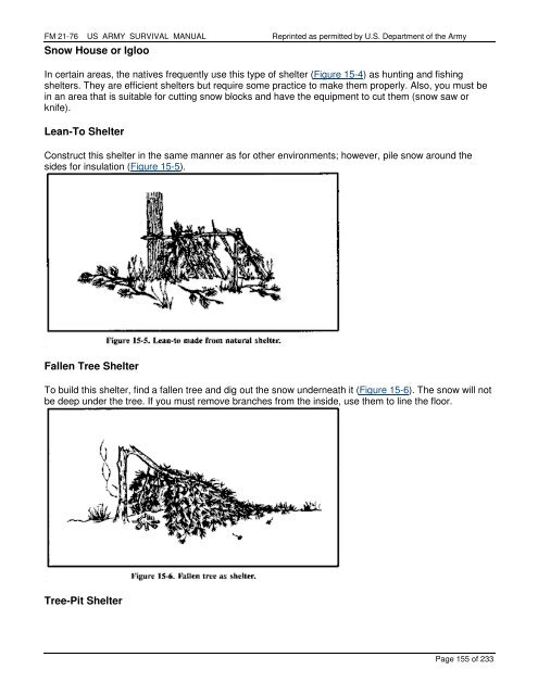 FM 21-76 US ARMY SURVIVAL MANUAL - AR15.com