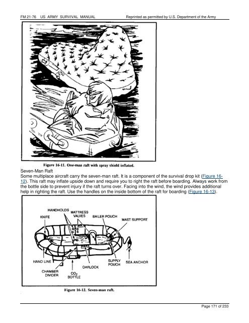 FM 21-76 US ARMY SURVIVAL MANUAL - AR15.com