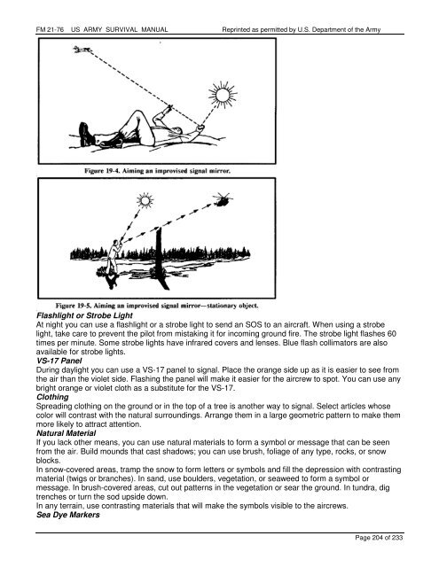 FM 21-76 US ARMY SURVIVAL MANUAL - AR15.com