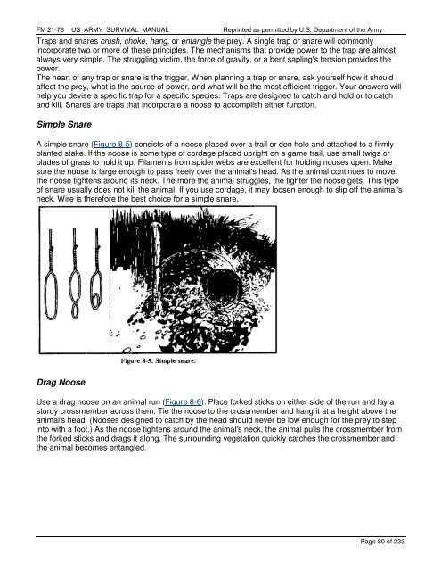 FM 21-76 US ARMY SURVIVAL MANUAL - AR15.com