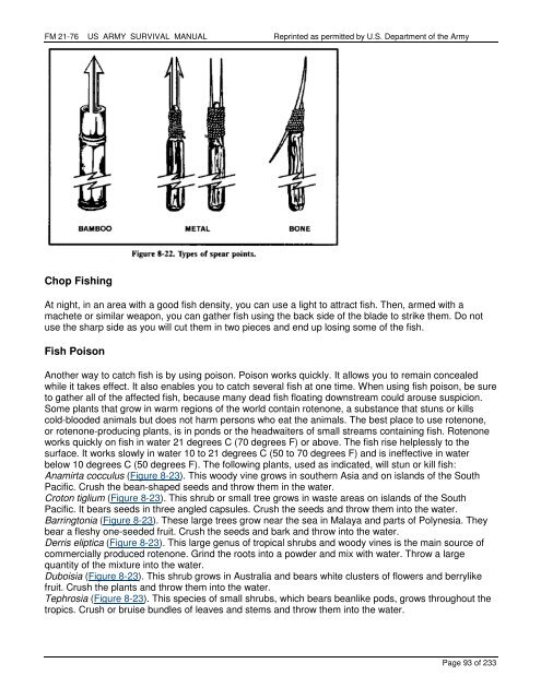 FM 21-76 US ARMY SURVIVAL MANUAL - AR15.com