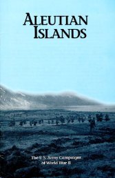 Aleutian Islands - US Army Center Of Military History