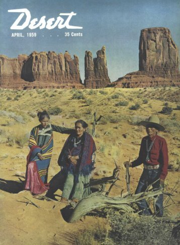 april on the desert - Desert Magazine of the Southwest