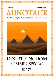 Issue 5: Desert Kingdom Special - Mazes & Minotaurs - Free