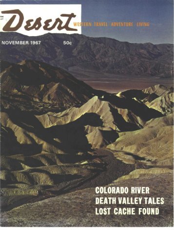 FROM GOLDAK RICHES! - Desert Magazine of the Southwest