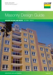 Masonry Design Guide - Boral