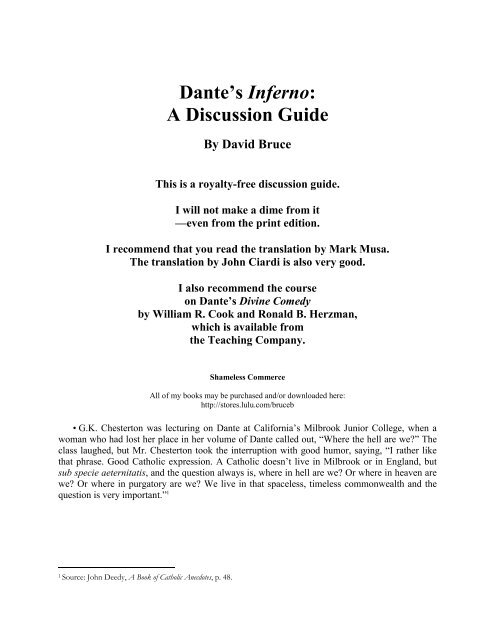 The Inferno (Dante Alighieri): The Immortal Drama of a Journey through Hell