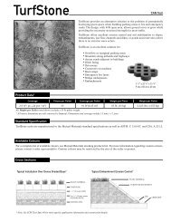 TurfStone Tech Sheet - Mutual Materials