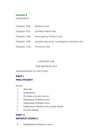 downloads/VOLUME 8.pdf - National Assembly of Zambia