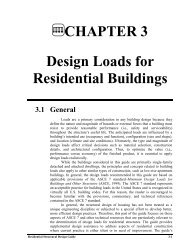 Chapter 3: Design Loads for Residential Buildings - HUD User