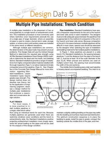 Design Data 5 - American Concrete Pipe Association