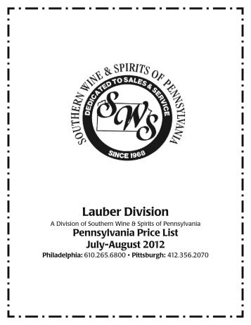Lauber Division - Southern Wine & Spirits