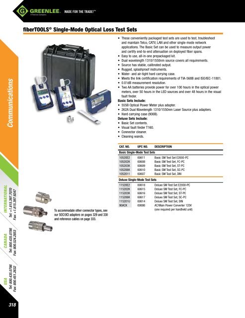 Greenlee Catalog - Delco Wire and Cable Limited