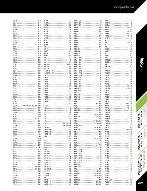 Greenlee Catalog - Delco Wire and Cable Limited