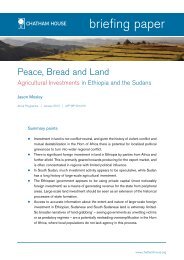 briefing paper - Chatham House