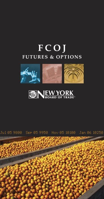 FCOJ Orange Juice Futures and Options - GOFutures.com