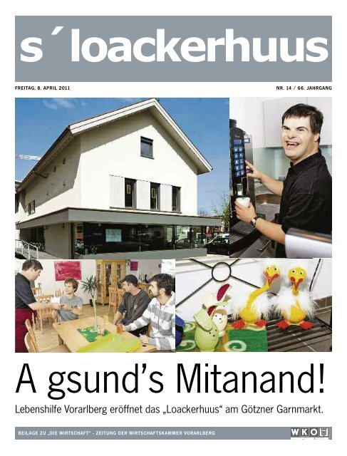 Die Wirtschaft Nr. 14 vom 8. April 2011