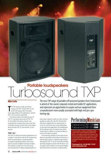Turbosound TXP