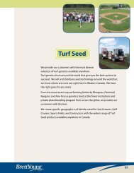 2012 Turf Seed Reference Guide - BrettYoung