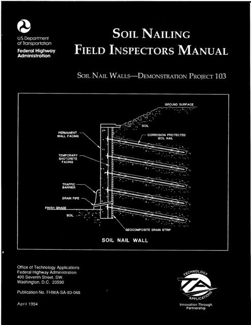 ONORM EN 14490:2010 - Execution of special geotechnical works - Soil nailing  (Austrian Standard)