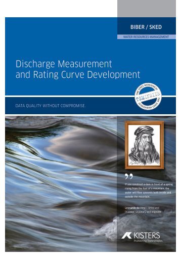 Discharge Measurement and Rating Curve Development - Balwois