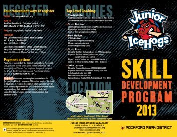 Junior IceHogs Skill Development Program - NGIN