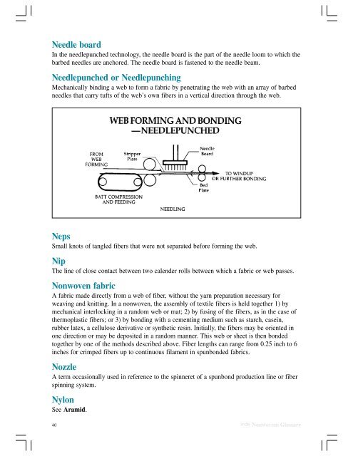 Nonwovens Glossary - INDA