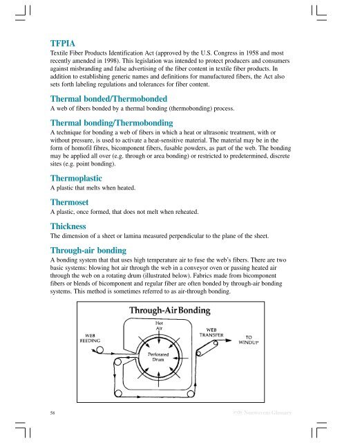 Nonwovens Glossary - INDA