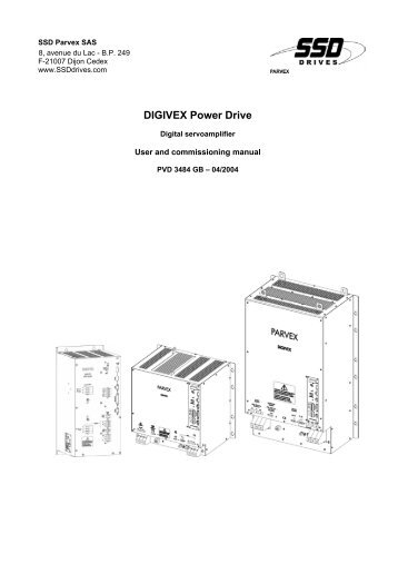 DIGIVEX Power Drive - Parvex